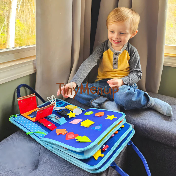 TinyMenUp Busy Board