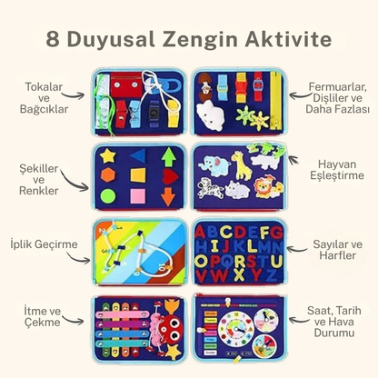 TinyMenUp Busy Board